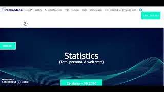 $300 every hour   free ADA coin, Cardano  Earn Every Hour up to $300