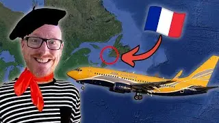This Tiny French Exclave Has its Own TRANSATLANTIC Airline!