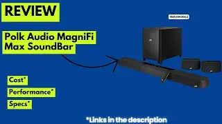 Polk Audio MagniFi Max AX SR Review – 7.1.2 Channel Soundbar, 10” Wireless Subwoofer