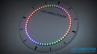 Neopixel LED Clock + ESP8266