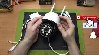 ANBIUX PTZ, Wi-Fi IP камера, microSD, Cloud, IP66, Zoom 4X за 36$. Обзор, настройка, тест