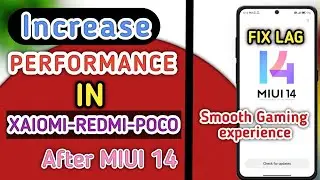 Increase YourPhone Performance After Miui14 Update/Smooth Gaming Experience In You XAIOMI-REDMI-POCO