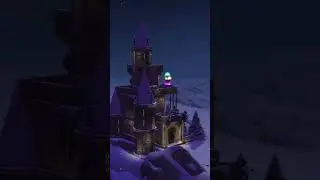 magic ✨ castle on a mountain summit 🔮 ❄️ 