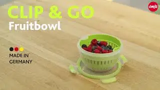 EMSA CLIP & GO Fruit Bowl – Fresh fruits on the go