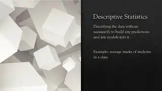 Descriptive Statistics | Statistics for Data Science
