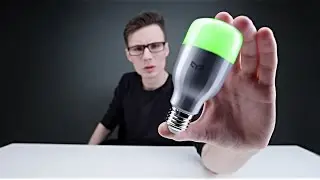 Xiaomi ЛАМПА ОБЗОР! Видео-обзор цветной лампы сяоми/ анбоксинг