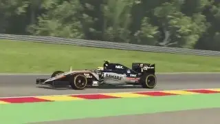 F1 2015 event - Sergio Perez / Force India / Spa