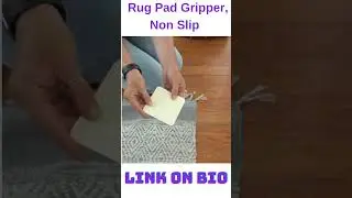 Where has this been? - Rug Pad Gripper 