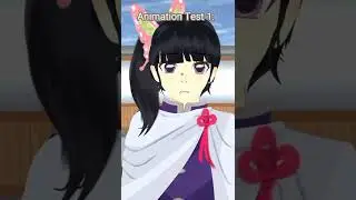 Simple Animation Test 😳❤ #sakuraschoolsimulator #animation #tweening #demonslayer #jjba #spyxfamily