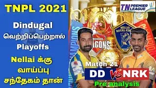 Dindugal dragons vs nellai royal kings pre analysis