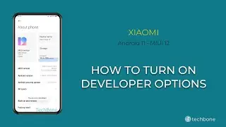 How to Turn On Developer options - Xiaomi [Android 11 - MIUI 12]