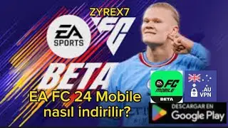 EA FC 24 Mobile Beta nasıl indirilir. Beta sürümü çıktı!!! 