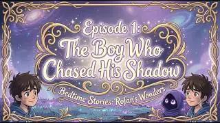 The Boy Who Chased His Shadow | English Bedtime Story for Kids (Rofan’s Wonders)