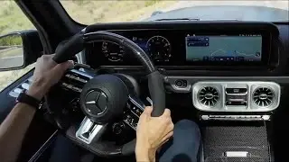 2025 Mercedes AMG G63 V8 585HP Acceleration 0-200 km/h