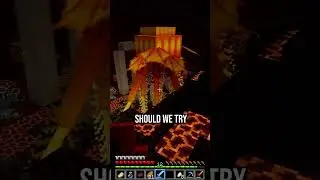 Do not Punch The Nether Jellyfish #shorts #minecraft