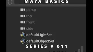 Basics Series 011 Deleting Default Camera  Maya 2016