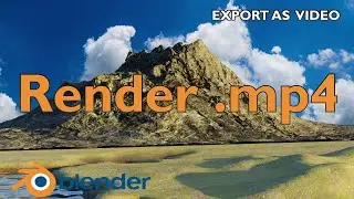 Export to video format in blender 