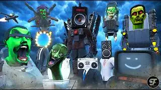 Skibidi toilet zombie Vs cameraman (all Seasons)