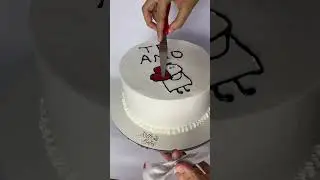 Bolo tipo Bentô #bolochantininho #bolodecorado #bolobento