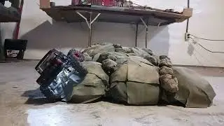 124 RC rock crawler Planet axles titanium Viper motor first run.