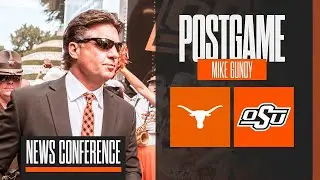 Oklahoma State vs. Texas Postgame News Conference - 10/22/22