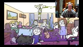 Реакция ПчЕла TV на ZAKATOONА Это невозможно забыть... случай на ДР... (Анимация)