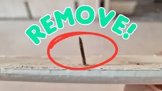 How to remove nails using pincers