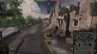 World of Tanks:  U cant drive over those barriers, unless u reverse