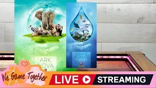 Ark Nova w/ Marine Worlds! LIVE PLAY and Chat w/ Randy & Ellen