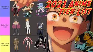Ranking ALL 50+ Anime I watched in 2021