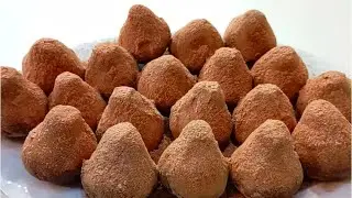 Truffles made using an old Soviet recipe from the 80s—a time-tested taste of childhood!
