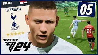 Can Tottenham win their first trophy in 15 years? Ep5 (EA FC 24 career mode)