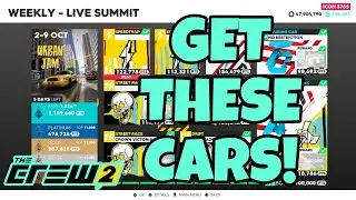 BEST CARS For The Urban Jam Live Summit - The Crew 2