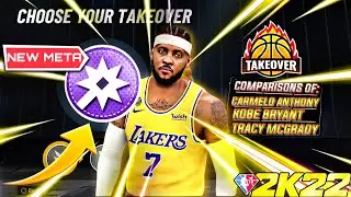 *BRAND NEW META* POWER FORWARD MID RANGE PLAYMAKER CARMELO ANTHONY BUILD on NBA 2K22! (MOST RARE PF)