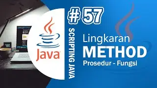 Java 57 - Program Luas dan Keliling Lingkaran dengan Method - Prosedur dan Fungsi Java Netbeans