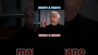 Mano a mano - Funny scene from Naked Gun with Leslie Nielsen