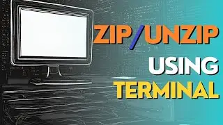 ZIP/UNZIP using Command Line