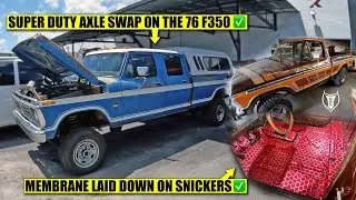 1976 F350 is Back & Snickers gets some work done + overall update