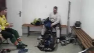 V kabině po zápase 5. kola THL Proboštov - Wizards