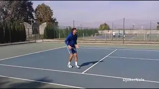 Novak Djokovic Practice - Belgrade 2016 | Court Level View
