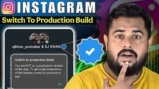 Switch To Production Build on Instagram 🤔 | Fix 