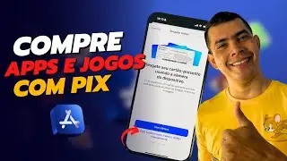 How to buy apps and games on the App Store using Pix in a simple and easy way.