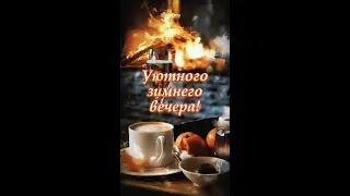 Уютного, зимнего вечера!