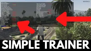 GTA 5 - How To Install Simple Trainer for GTA V (2020)