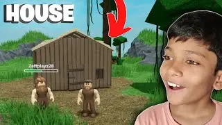 We made a HOUSE in ROBLOX SURVIVAL | ROBLOX