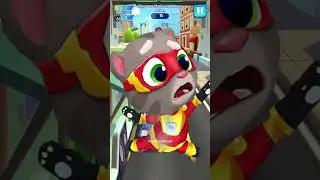 Collection of funny falls of superheroes in Tom Hero Dash