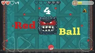 Red ball 4 season 5 all levels + Boss fight