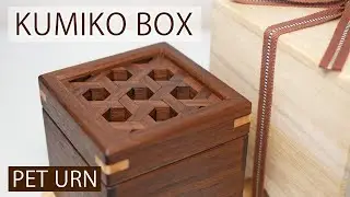 Making a Kumiko Box for My Kitty | Pet Urn