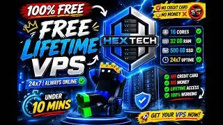 FREE Lifetime VPS & RDP (32GB RAM, 16 Cores) No Credit Card! | Best Free Hosting 2026