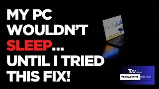 My PC Wouldn’t Sleep… Until I Tried THIS Fix!